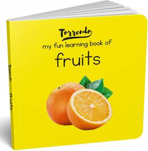 My Fun Learning Fruits Picture Board Book (Pocket Size)  - Early Learning
