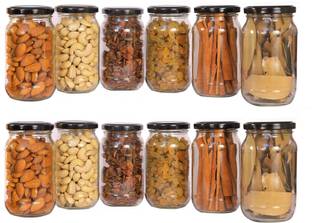 Shreeji krupa Glass Pickle Jar  - 400 ml