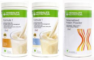 HERBALIFE Weight Loss combo: 2 Pcs of Formula1 Nutritional Shake+Personalized Protein Powder Nutrition Drink