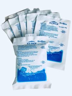 Tinsico ICEP1015 Gel Ice Pack (Pack of 5) 10x15 cm Reusable Cold Pack
