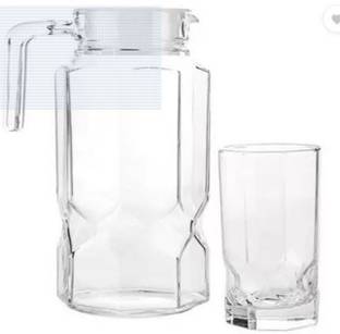 LUMINARC OCTIME Diamond (1+6) Jug + Glass Set Jug Glass Set