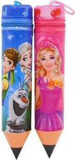 kidsvilla 1 CARTOON POUCH Art Plastic Pencil Boxes