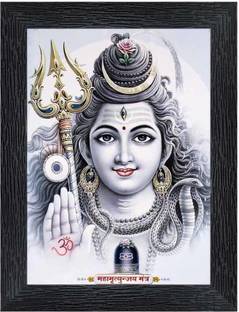 Poster N Frames Shankar Bhole nath Religious Frame