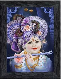 Poster N Frames Bal Krishna Religious Frame