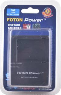 FOTON POWER Battery Charger - T3i, T2i, T4i, T5i, EOS 600D, 550D, 650D, 700D, Kiss X5, X4, Kiss X6, LC-E8E  Camera Battery Charger