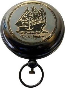 Home Decor Nauticals 2 inch Push Button Compass Compass