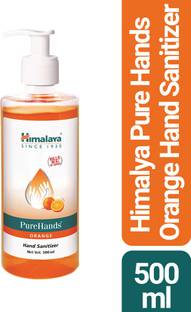 HIMALAYA PureHands - Orange Hand Sanitizer Bottle