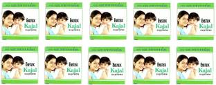 Eyetex Kajal Supreme Paste - 10 x 2 gm Packs