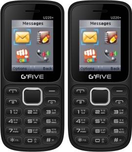 GFive U220 Plus Combo of Two Mobiles
