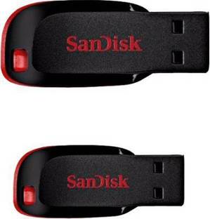SanDisk FLASH DRIVE 16 GB Pen Drive Compatible with Laptop, Audio Player, Gaming Console, Tablet, Television USB 2.0 Plastic Case