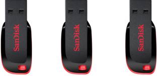SanDisk Cruzer Blade USB Flash Drive 32 GB Pen Drive Compatible with Laptop USB 2.0 Plastic Case