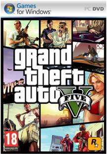GTA 5 PC DVD - GTA 5 Game for PC in 7 CD Pack (Premium Edition)