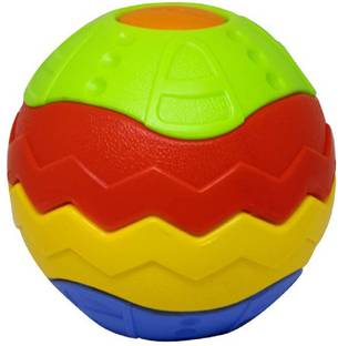 Pseudo Magic Ball Light Weight Assembling Toy, Training Crawling for Infants, Non Toxic (Multicolor)
