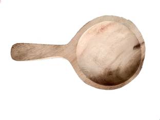 snehatrends Ragi Ball Making Spoon Pack of 1 Wooden Serving Spoon