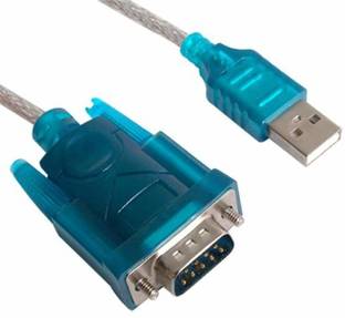 King Enterprise USB to RS-232 Cable Adapter USB to RS232 Serial Cable Converter Adapter RS232 Serial 9 Pin to USB Cable Converter Adapter MALE USB Serial Adapter RS232 USB Cable