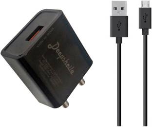 Deepsheila 10 W Adaptive Charging 3.4 A Wall Charger for Mobile with Detachable Cable