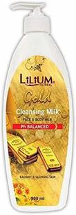 LILIUM Herbal Gold Cleansing Milk Face Wash