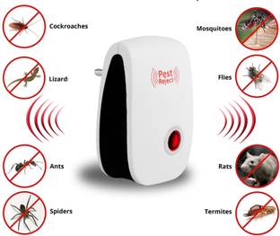 Wrightrack 100% ECO Environmental Electronic ultrasonic anti Rat/mosquito repellent |Electric Insect Killer Machine|Electric Pest Control Machine Electric Insect Killer Pack of 1