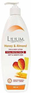 LILIUM Herbal Honey & Almond Body Lotion Pack of 1