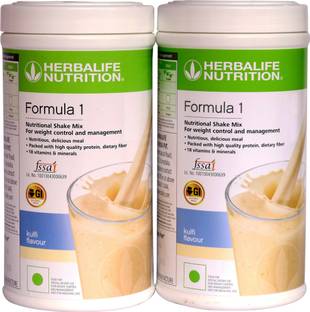 Herbalife Nutrition FORMULA 1 WEIGHT LOSS VANILLA FLAVOUR COMBO (500GM*2) Protein Bars