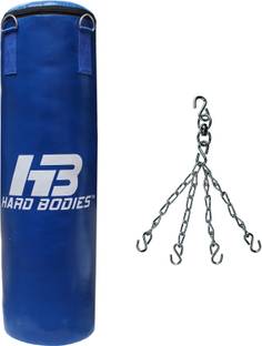 Hard Bodies Classic Punching Bag Unfilled with Chain Hanging Bag