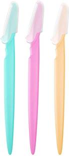 ADJD yebrow Razor Kit, Face & Eyebrow Hair Shaper Razor Knife Shaver Trimmer Shaving Grooming Remover Kit for Fashion Women Ladies, Men & Women