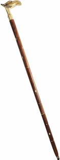 ADA Handicraft Wooden Walking Stick-Eagle Design Walking Stick
