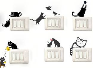 Wollzo 20 cm Cat Removable Sticker