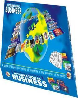 Vmaster Business International Board Game 2-6 Money & Assets Board Game