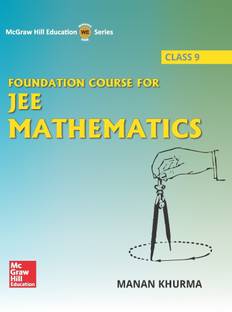 Foundation Course for Jee Mathematics Class 9