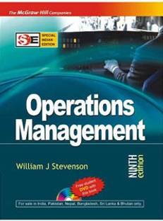 Operations Management with Student DVD 9th  Edition