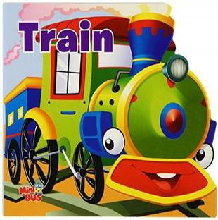 Train : Cutout Board Book