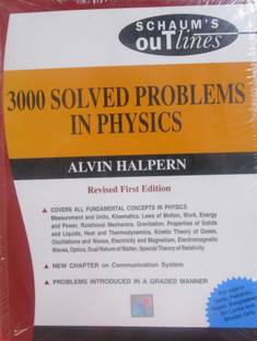 3000 Solved Problems in Physics (Schaum Outline Series)