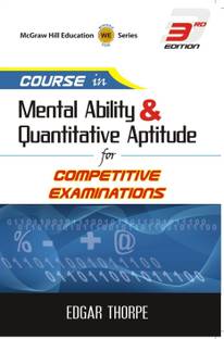 Course in Mental Ability & Qunatitative Aptitude