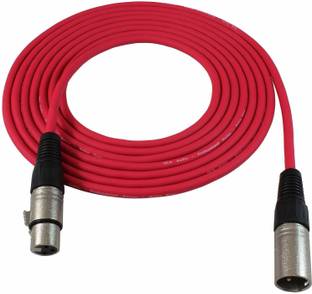 sriaarnika Male To Female 3 Pin Microphone XLR Cable ( 10 Meter ) Microphone XLR Male Female Cable