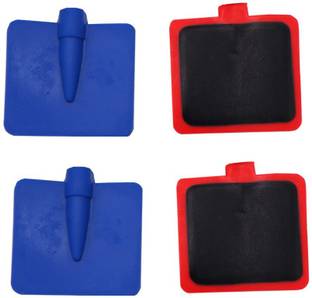 Physiogears Muscle stimulator Pad for Physiotherapy Machine ( Pack of 4) Physiotherapy Pad Electrotherapy Device