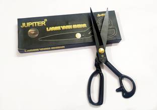 Jaan Jupiter A-250 Size 10 Black Tailoring Scissors Fabric Cutting Stainless Steel Scissors