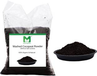 मोग WASHED COCOPEAT POWDER WITHOUT SALT CONTENT BEST SOIL MANURE FOR INDOOR & OUTDOOR PLANTS (SEMI WET) मिट्टी की खाद
