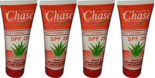 Chase Sunscreen - SPF 50 PA++ Vitamin E Non-Allergic Sunscreen Moisturising Lotion