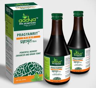 Aadya Life Pragyamrit Syrup,for Optimize Brain Performance and mental health