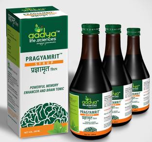 Aadya Life Pragyamrit Syrup,for Optimize Brain Performance and mental health