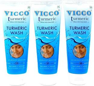 VICCO Turmeric -70g(Pack of 3) Face Wash