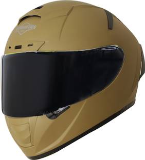 Steelbird SA-2 7Wings Super Aeronautics Full Face Helmet in Matt Battle Green Motorbike Helmet