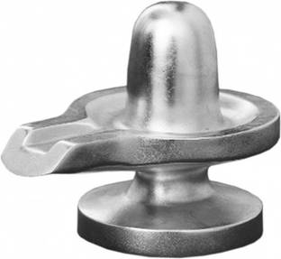 Narayan Religious Shopee Parad / Mercury Shivalingam Decorative Showpiece  -  1.5 cm