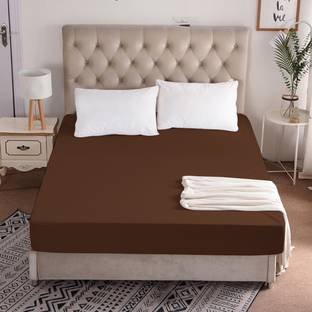Luxurious Life Queen Size Fitted Terry Cotton Breathable, Stretchable, Waterproof Mattress Cover