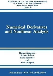 Numerical Derivatives and Nonlinear Analysis