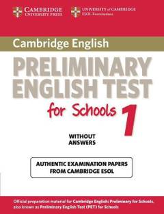 Cambridge Preliminary English Test for Schools 1 Student's Book without Answers