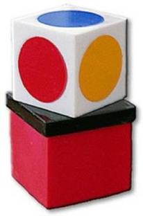 AMAZO Magician's Color Vision Illusion Colour Prediction Box Real Magic Trick Gimmick Gag Toy Magic Trick Gag Toy
