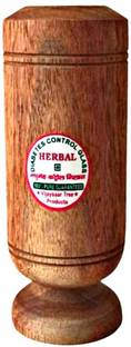 Three Elements Diabetes Sugar Control Vijaysar Wooden Glass Tumbler Ayurvedic Wood Glass Without Harmful Polish 50ml Glass Water/Juice Glass