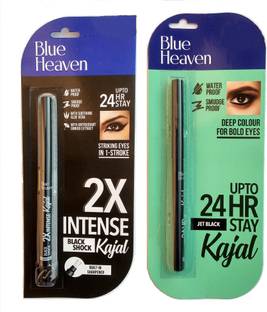 BLUE HEAVEN 2X Intense Soft Kajal & Walkfree Kajal